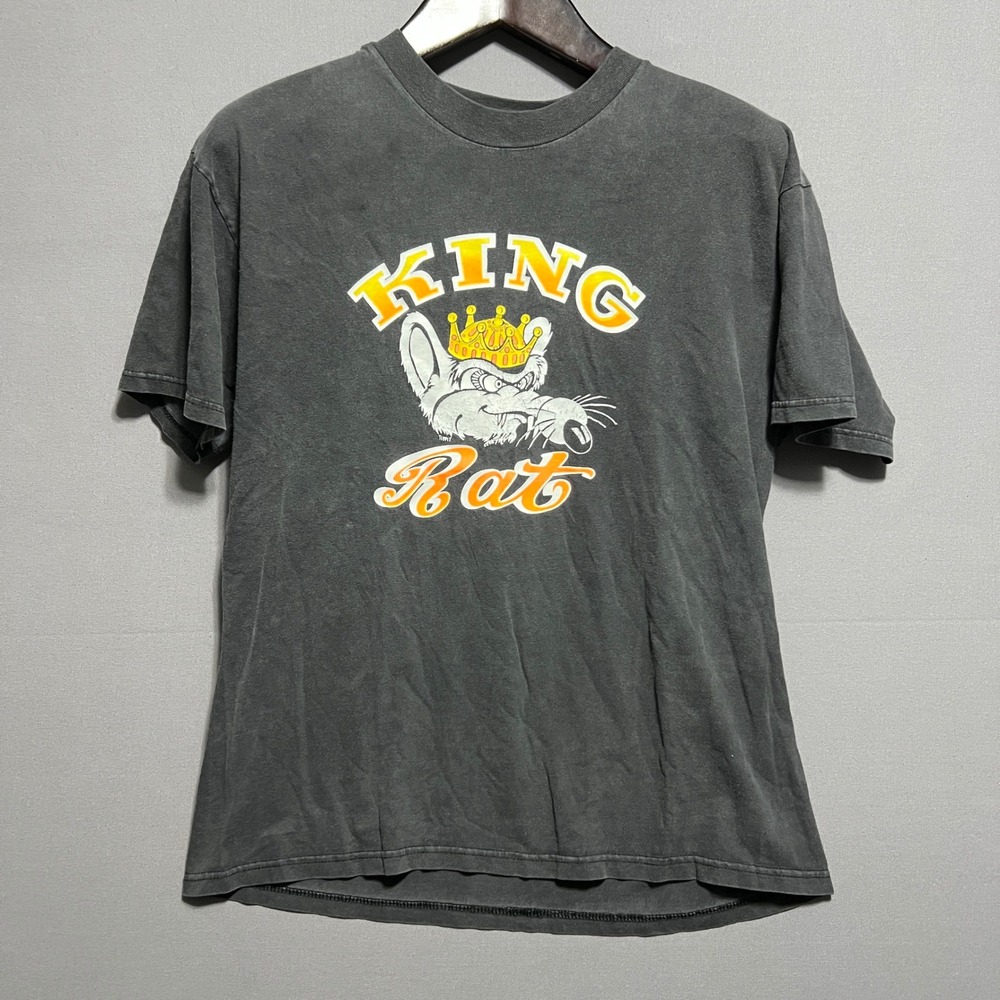 Vintage Don Garlits Museum of Drag Racing King Rat Graphic T-Shirt Hanes Large